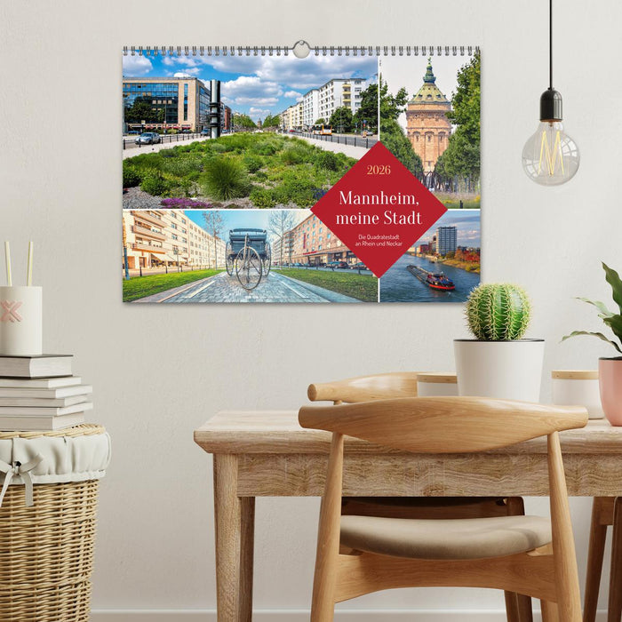 Mannheim, meine Stadt (CALVENDO Wandkalender 2026)