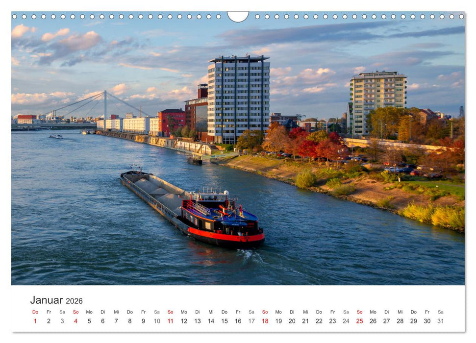 Mannheim, meine Stadt (CALVENDO Wandkalender 2026)