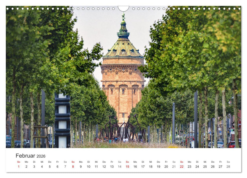 Mannheim, meine Stadt (CALVENDO Wandkalender 2026)