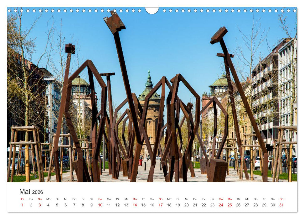 Mannheim, meine Stadt (CALVENDO Wandkalender 2026)