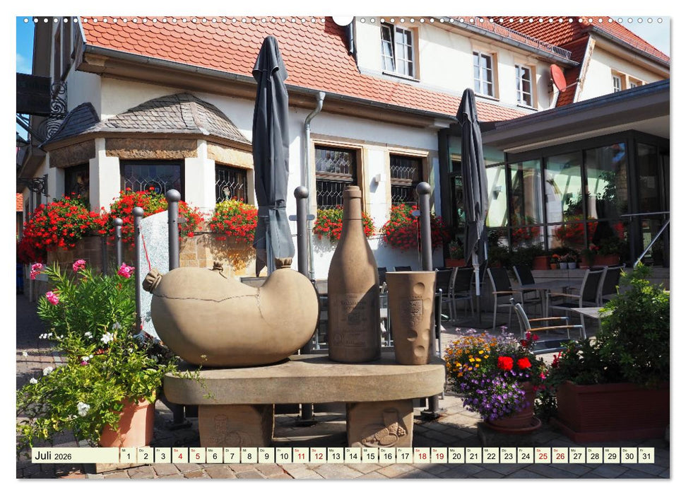Südliche Weinstraße Eine Einladung zum Verweilen (CALVENDO Premium Wandkalender 2026)
