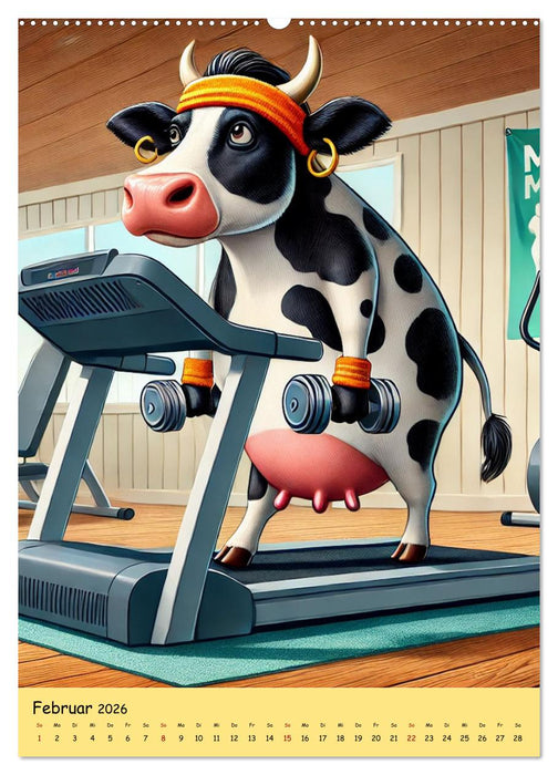 Lachalarm total tierisch - Was ist hier denn los? (CALVENDO Wandkalender 2026)