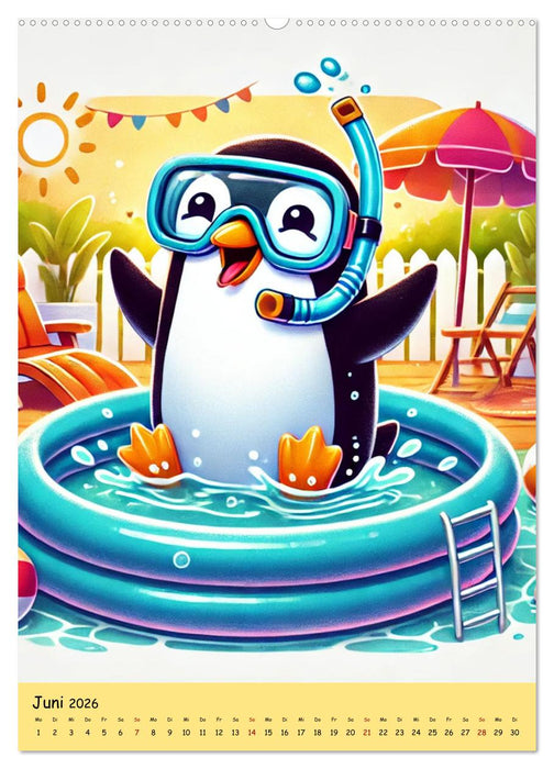 Lachalarm total tierisch - Was ist hier denn los? (CALVENDO Premium Wandkalender 2026)