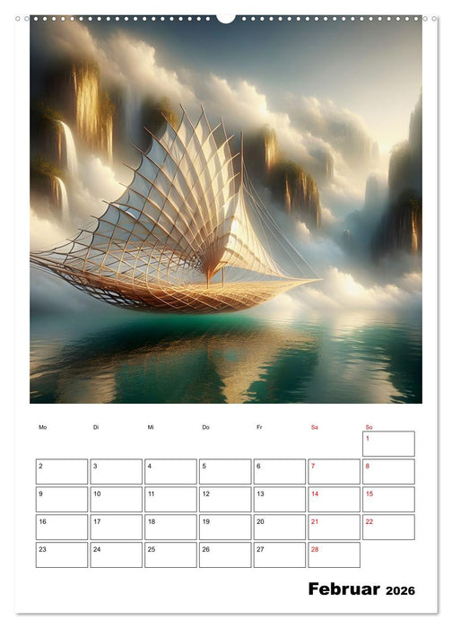 Geflochtene Kunstwelten (CALVENDO Wandkalender 2026)