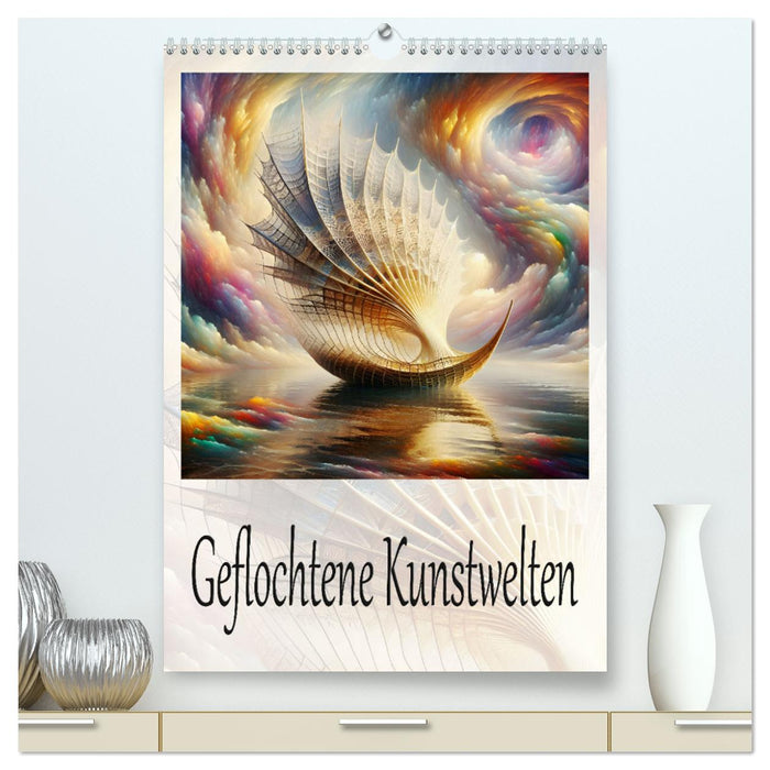 Geflochtene Kunstwelten (CALVENDO Premium Wandkalender 2026)