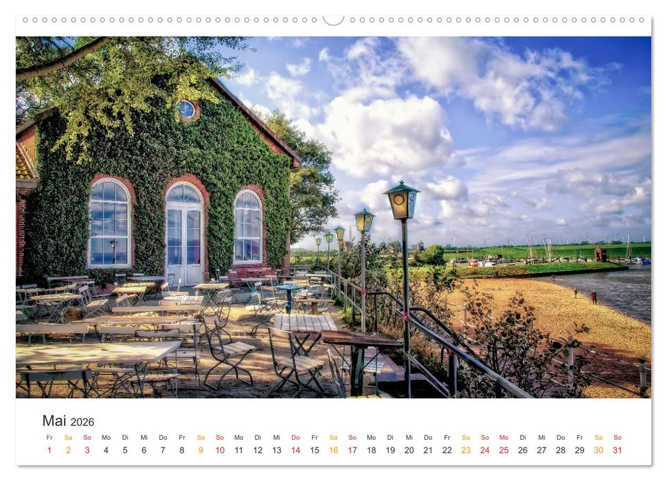 Dangast - Wellen, Wind und Hafenzauber (CALVENDO Wandkalender 2026)