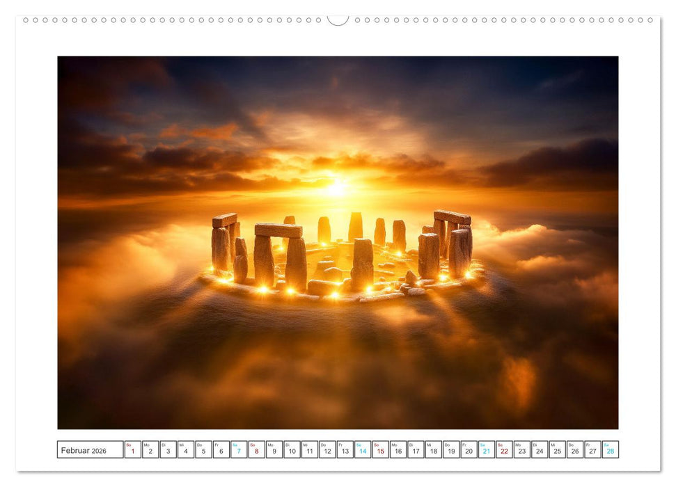 Fantasievolle Weltwunder (CALVENDO Premium Wandkalender 2026)