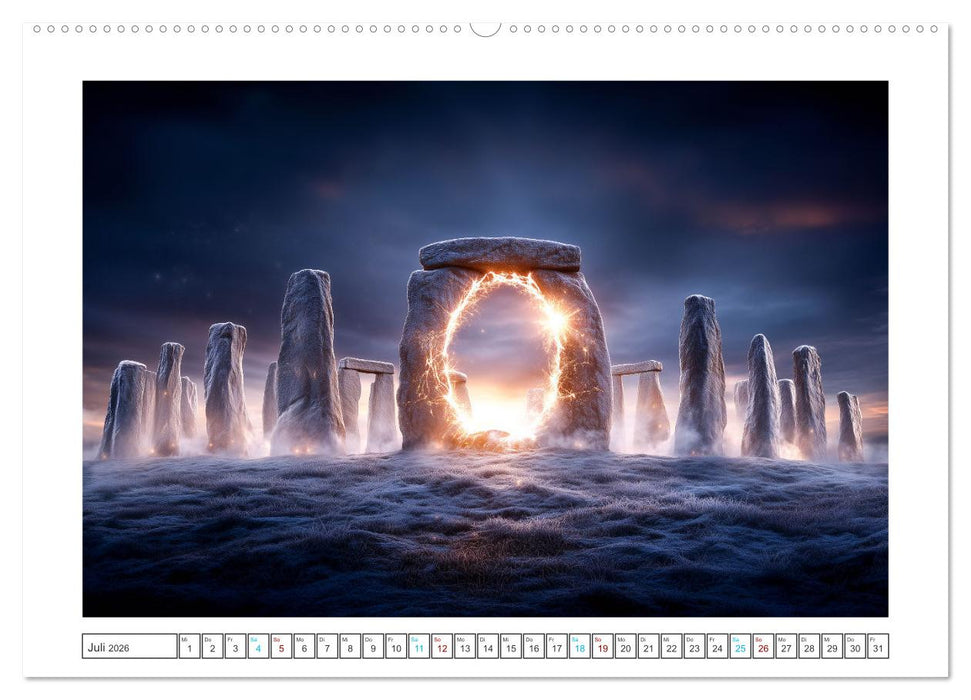 Fantasievolle Weltwunder (CALVENDO Premium Wandkalender 2026)