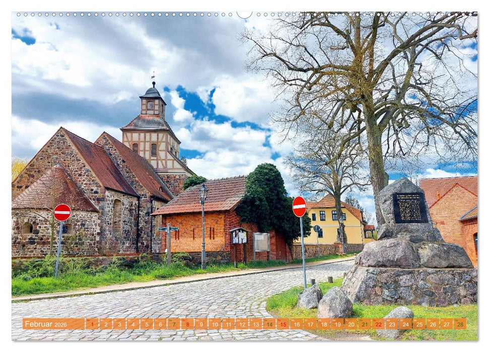 Brandenburg - Schöne Orte im Landkreis Potsdam-Mittelmark (CALVENDO Premium Wandkalender 2026)