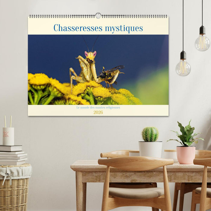 Chasseresses mystiques (CALVENDO Calendrier mensuel 2026)