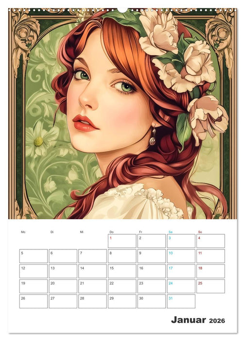 Eleganz der Epoche (CALVENDO Premium Wandkalender 2026)
