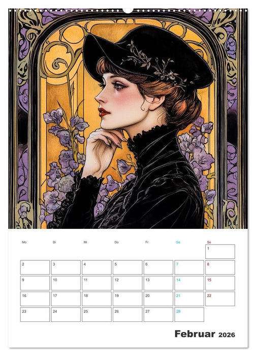Eleganz der Epoche (CALVENDO Premium Wandkalender 2026)
