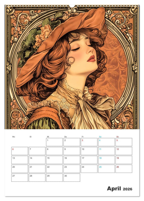 Eleganz der Epoche (CALVENDO Premium Wandkalender 2026)