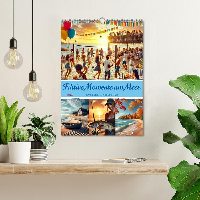 Fiktive Momente am Meer (CALVENDO Wandkalender 2026)