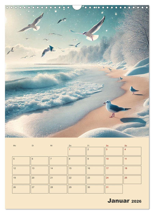 Fiktive Momente am Meer (CALVENDO Wandkalender 2026)