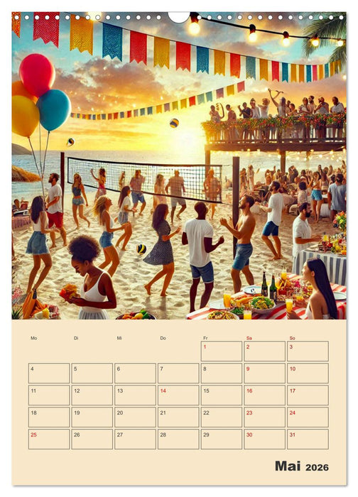 Fiktive Momente am Meer (CALVENDO Wandkalender 2026)
