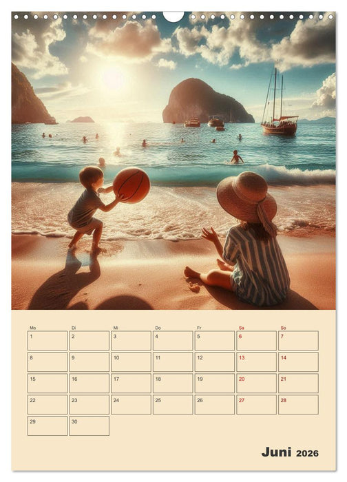 Fiktive Momente am Meer (CALVENDO Wandkalender 2026)