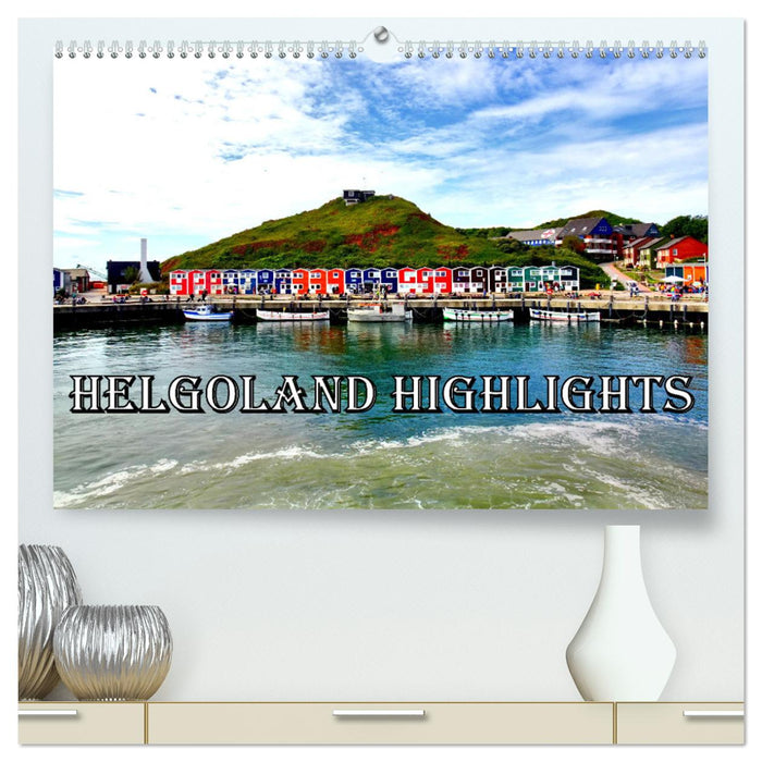 Helgoland Highlights (CALVENDO Premium Wandkalender 2026)