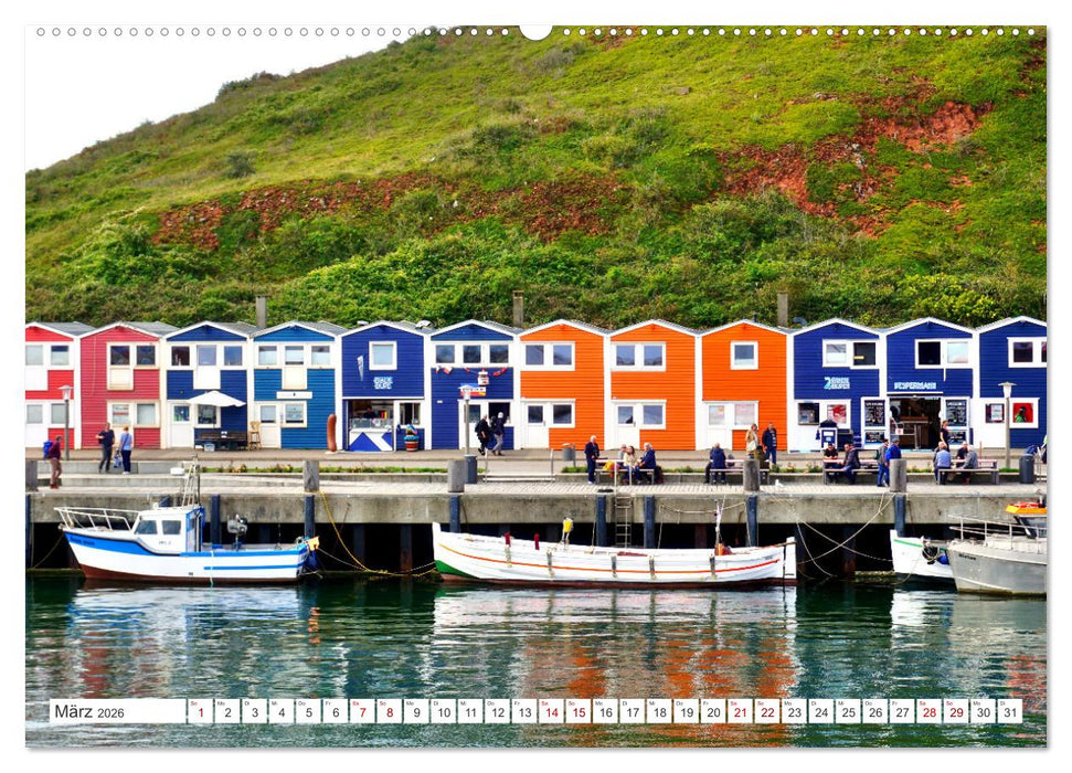 Helgoland Highlights (CALVENDO Premium Wandkalender 2026)