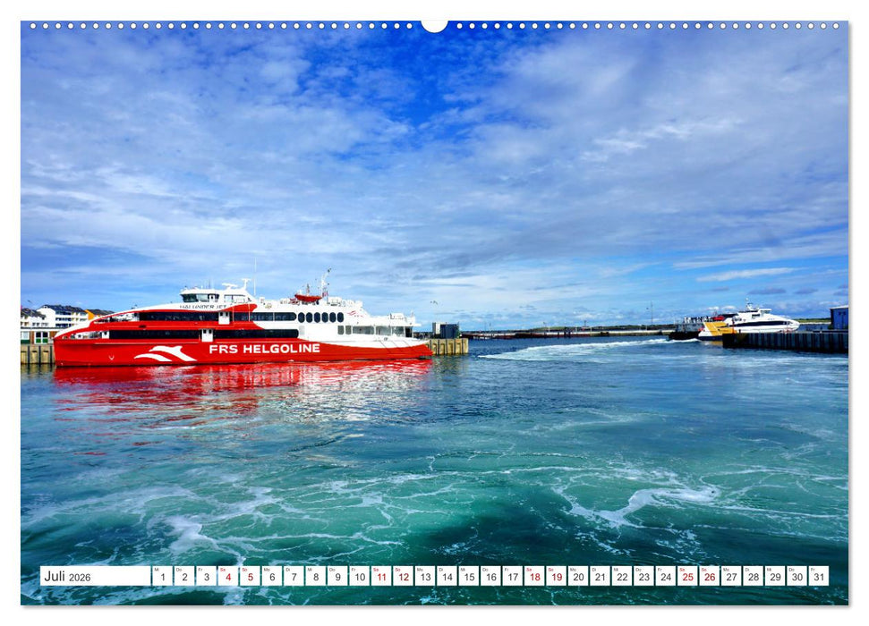 Helgoland Highlights (CALVENDO Premium Wandkalender 2026)