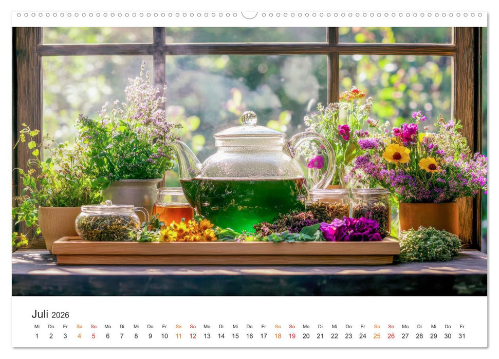 Küchenkalender - Momente voller Schönheit (CALVENDO Premium Wandkalender 2026)