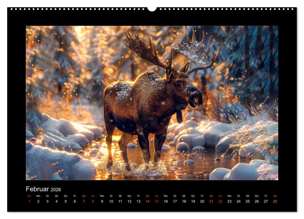 Wundervolle Augenblicke (CALVENDO Premium Wandkalender 2026)