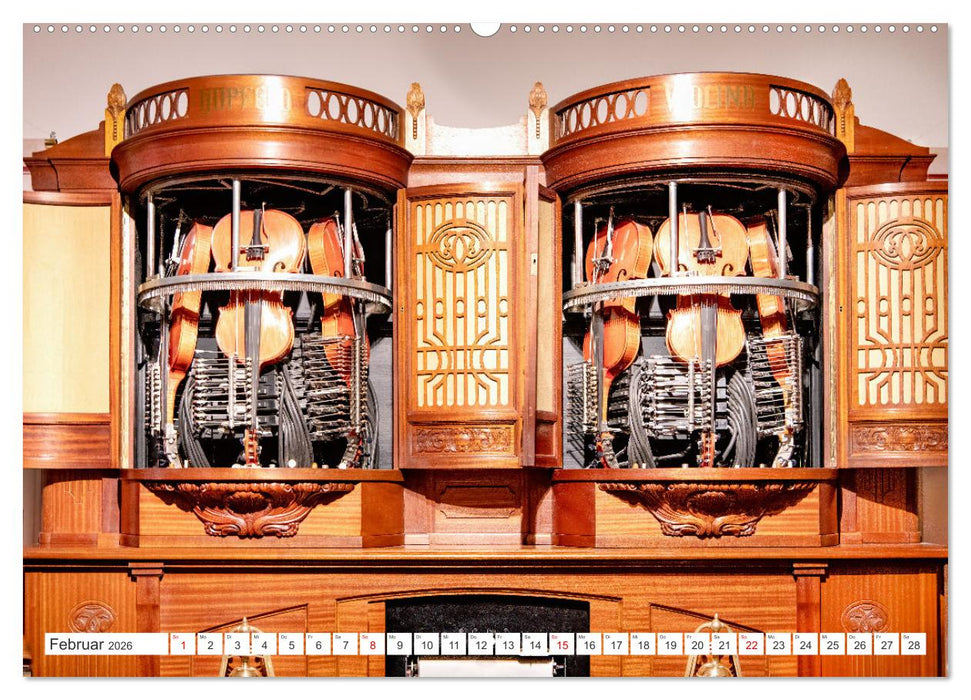 Selbstspielende Musikinstrumente (CALVENDO Premium Wandkalender 2026)