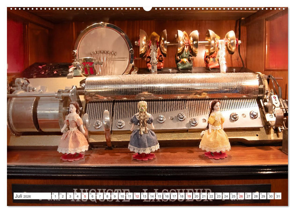 Selbstspielende Musikinstrumente (CALVENDO Premium Wandkalender 2026)
