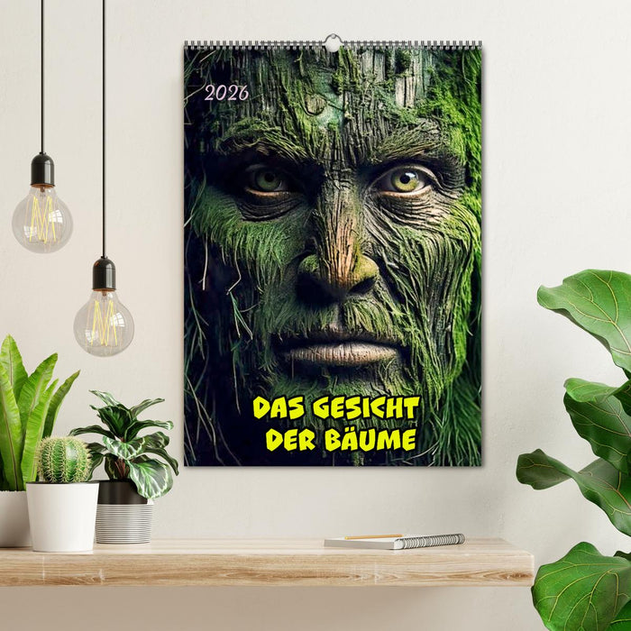 Das Gesicht der Bäume (CALVENDO Wandkalender 2026)