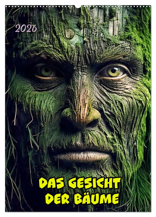 Das Gesicht der Bäume (CALVENDO Wandkalender 2026)