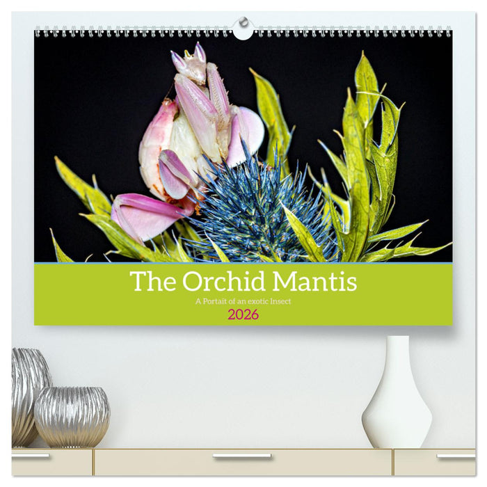 The Orchid Mantis (CALVENDO Premium-Calendar 2026)