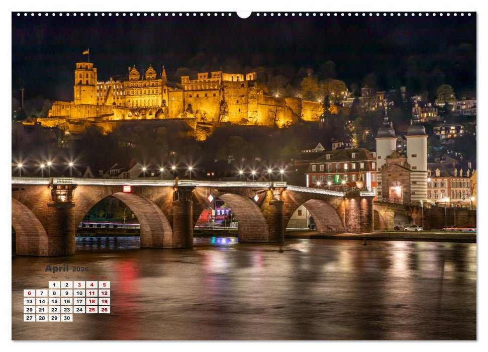 Great Places in Europe (CALVENDO Monthly Calendar 2026)