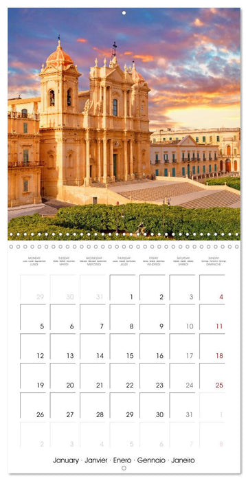 Beautiful Sicily (CALVENDO Monthly Calendar 2026)