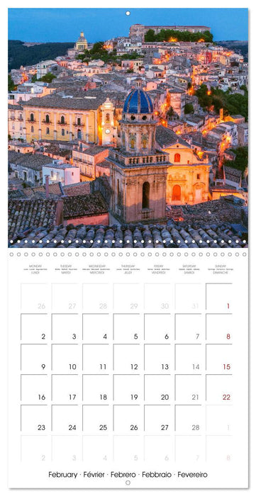 Beautiful Sicily (CALVENDO Monthly Calendar 2026)