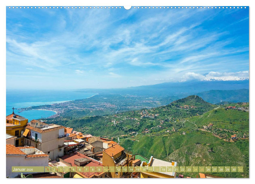Schönes Sizilien: die Sonneninsel Italiens (CALVENDO Premium Wandkalender 2026)