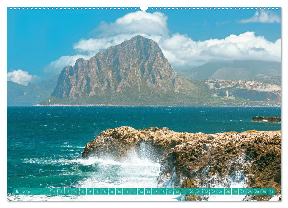 Schönes Sizilien: die Sonneninsel Italiens (CALVENDO Premium Wandkalender 2026)