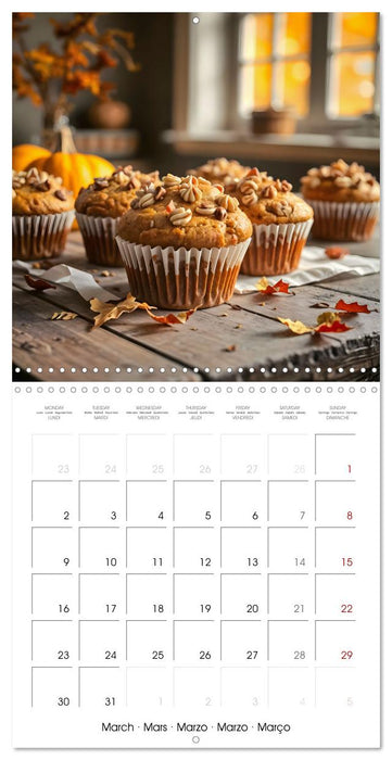 Culinary pumpkin creations - With pumpkin dishes through the year (CALVENDO Monthly Calendar 2026)