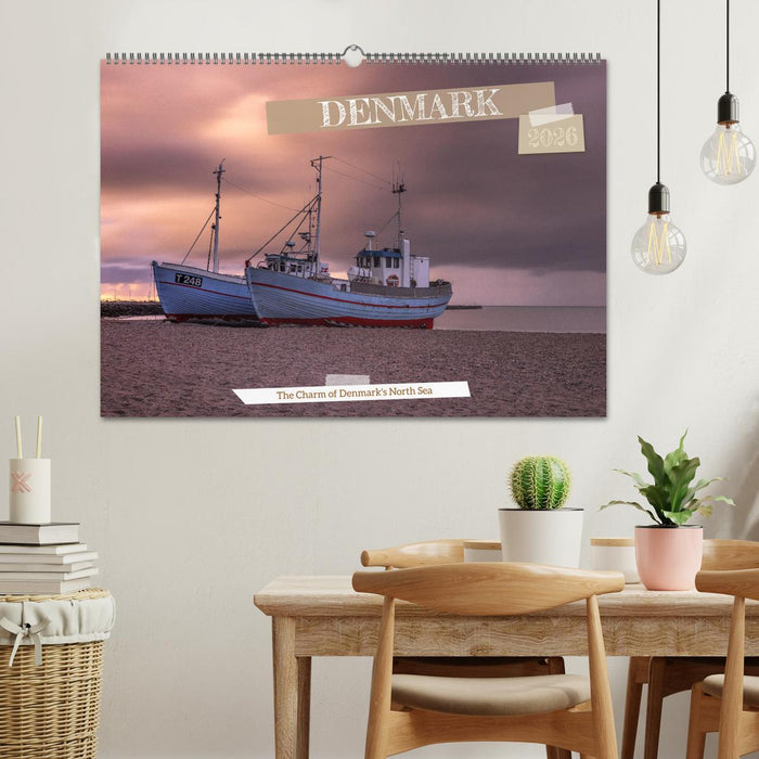 The Charm of Denmark's North Sea (CALVENDO Monthly Calendar 2026)