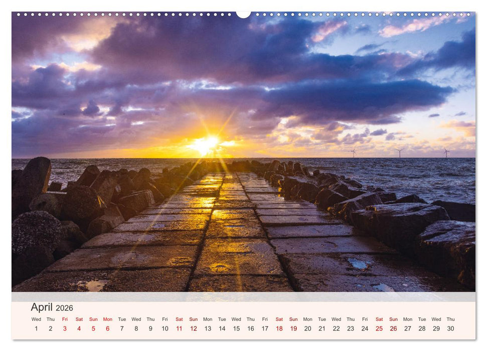 The Charm of Denmark's North Sea (CALVENDO Premium-Calendar 2026)