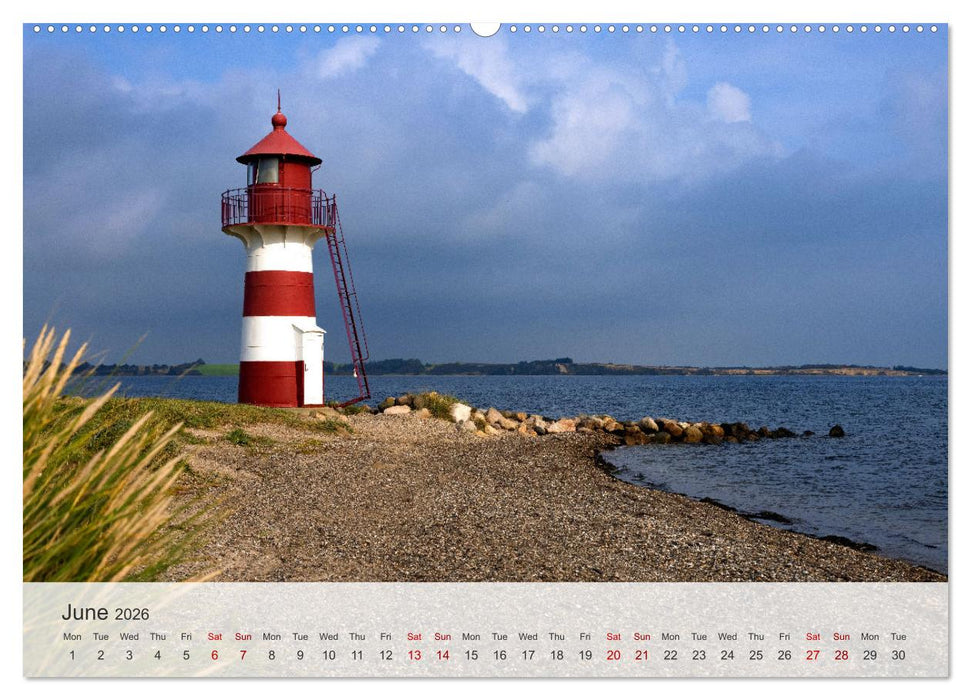 The Charm of Denmark's North Sea (CALVENDO Premium-Calendar 2026)
