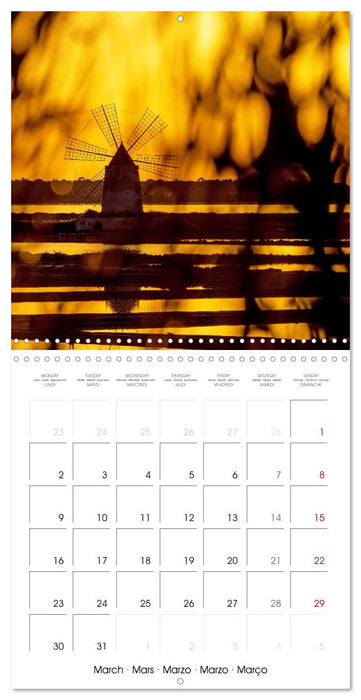 Belle Sicile (CALVENDO Calendrier mensuel 2026)