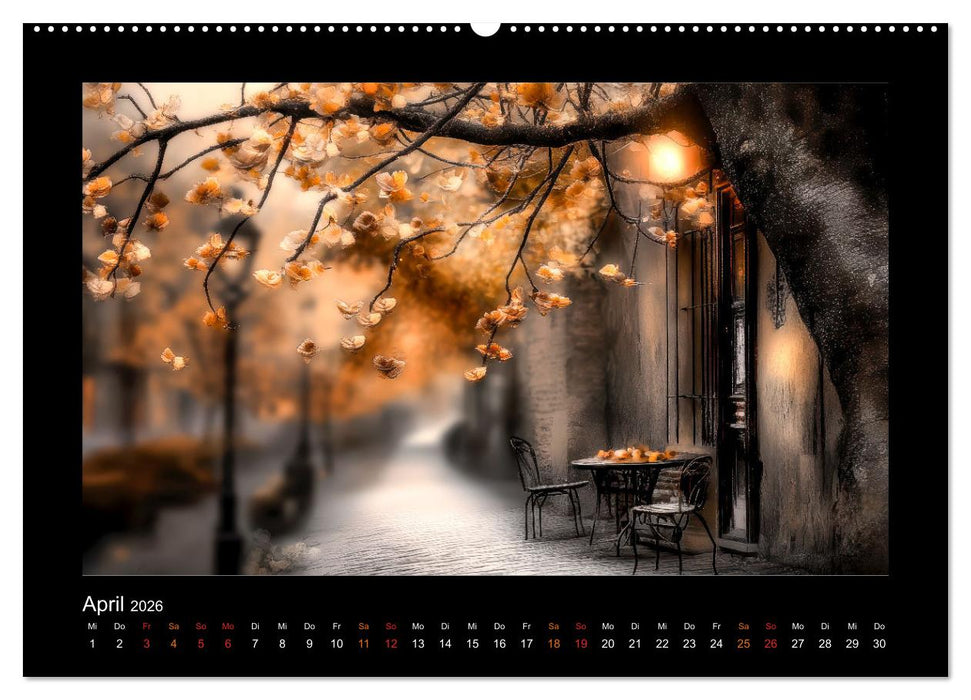 Die Seele der Stadt: stille Gassen, flüsternde Wände (CALVENDO Wandkalender 2026)