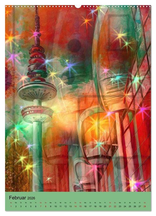 Oh wie schön ist Hamburg (CALVENDO Wandkalender 2026)