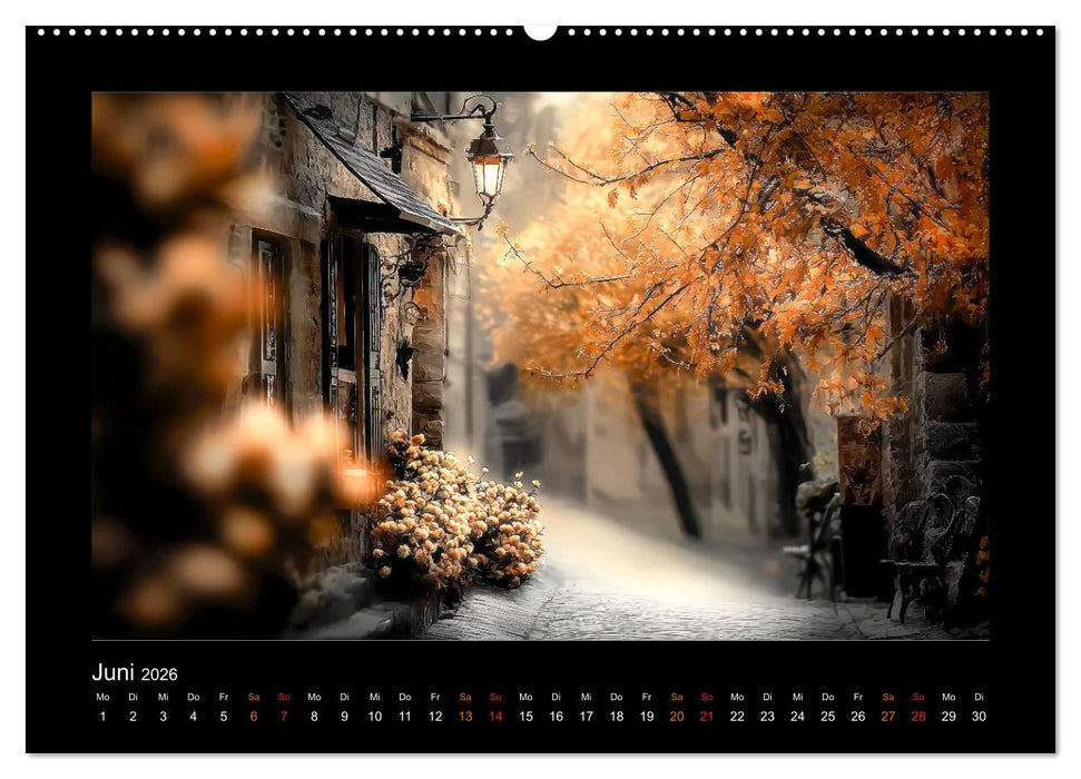 Die Seele der Stadt: stille Gassen, flüsternde Wände (CALVENDO Premium Wandkalender 2026)