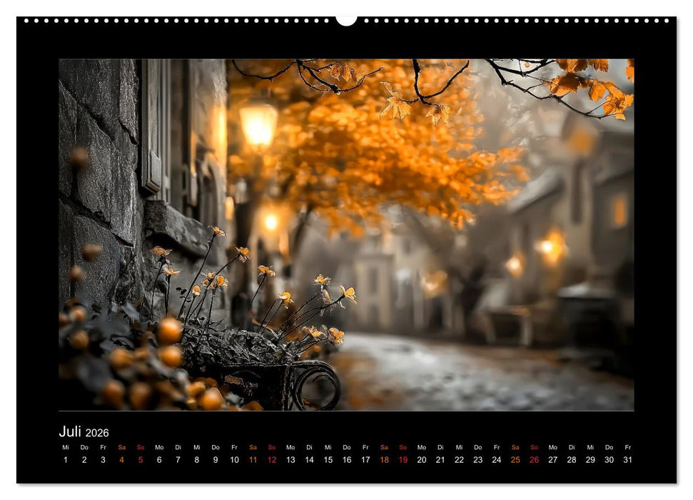 Die Seele der Stadt: stille Gassen, flüsternde Wände (CALVENDO Premium Wandkalender 2026)