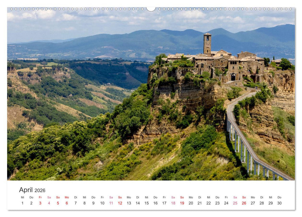 Italien, eine einzigartige Fotoreise (CALVENDO Premium Wandkalender 2026)