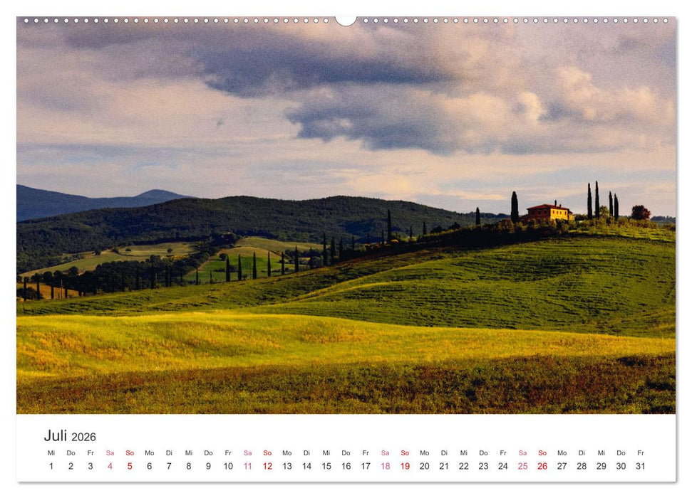 Italien, eine einzigartige Fotoreise (CALVENDO Premium Wandkalender 2026)