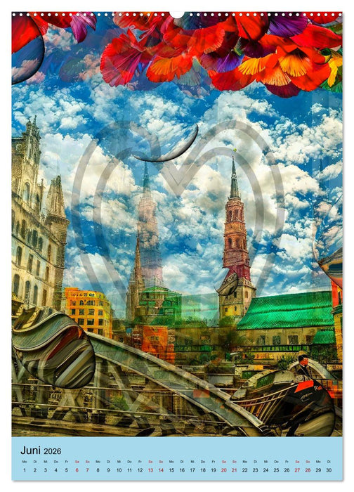 Oh wie schön ist Hamburg (CALVENDO Premium Wandkalender 2026)