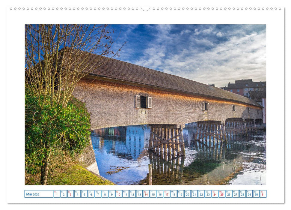 Gailingen am Hochrhein (CALVENDO Premium Wandkalender 2026)