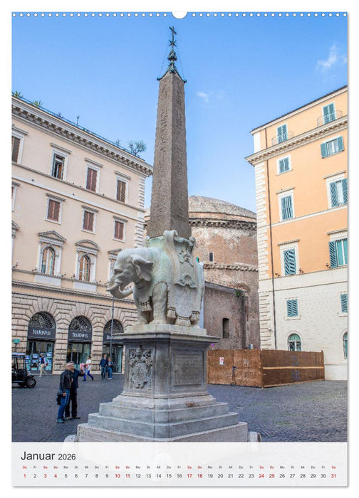 Rom - Ein Spaziergang durch die Ewige Stadt (CALVENDO Wandkalender 2026)